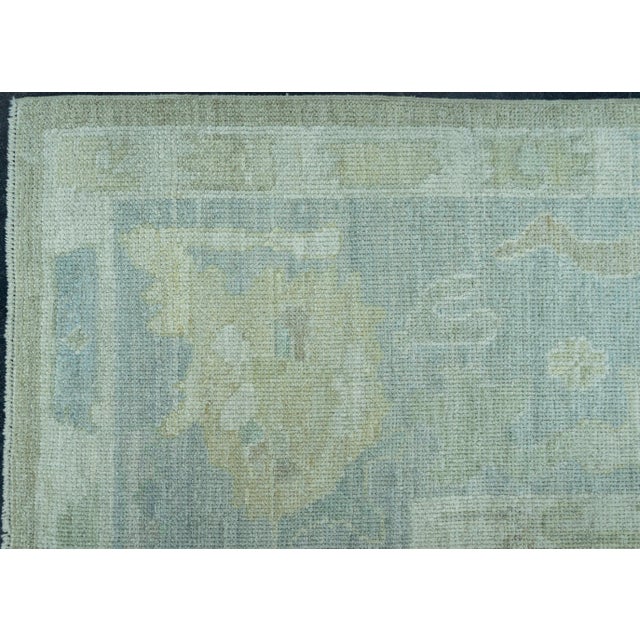 Turkish Oushak Rug 8'10" x 12'2" #19365 For Sale - Image 4 of 8