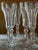 Glass Vintage Crystal Champagne Flutes, France, 1920s, Set of 8 For Sale - Image 7 of 18