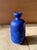 Studio Ceramic Art Vase with Blue Lava Glaze by Hartwig Heyne for Hey Keramik, West Germany, 1970s For Sale - Image 9 of 16