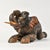 Brown Vintage Thai Hand Carved Elephant Taper Candle Holder For Sale - Image 8 of 13
