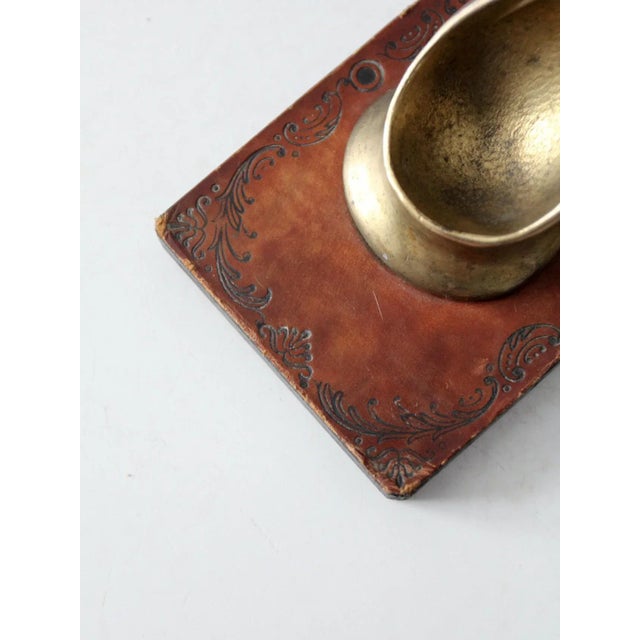 Brass Vintage Italian Pipe Rest For Sale - Image 8 of 13