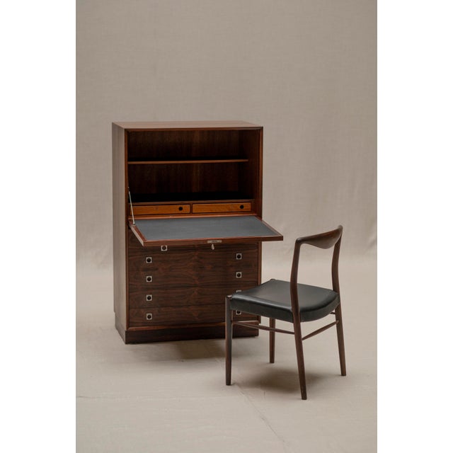 1960s Vintage Desk and Chair by Arne Vodder for Sibast, 1960s, Set of 2 For Sale - Image 5 of 18