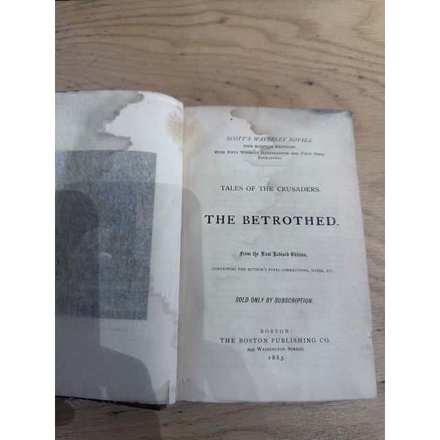 Sir Walter Scott Novels ( Scotts Waverly For Sale - Image 4 of 12