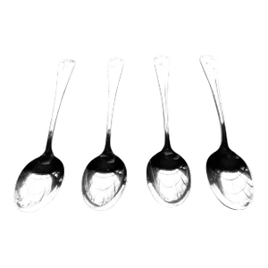 1910's Antiques Birks York Regency Silver Plate Monogram "T" Teaspoons- Set of 4