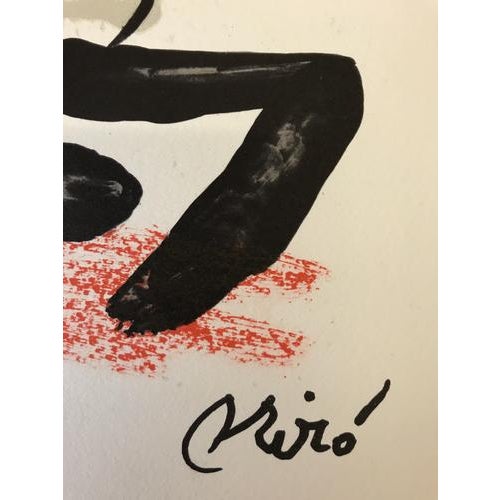 Joan Miró Maravillas with acrostics, 1975 Lithograph signed in the plate Published in 1500 copies on Guarro paper in 1975...