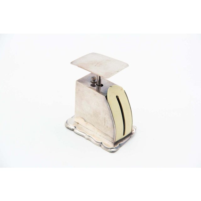 Miniature Scale in Plain Silver For Sale - Image 3 of 3