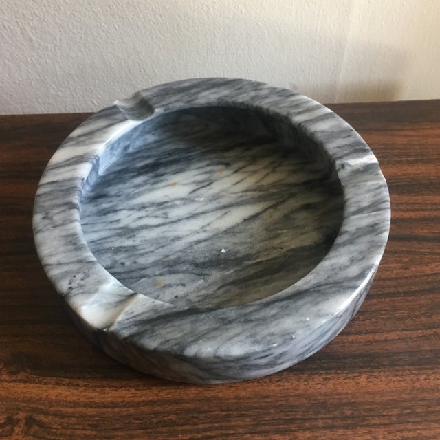 Vintage Marble Ashtray Chairish