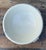 White Vintage Glazed Ceramic Large Bowl For Sale - Image 8 of 12