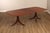 Traditional Federal Style Double Pedestal Mahogany Dining Table For Sale - Image 3 of 18