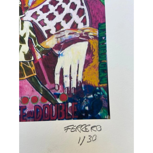 Vroooar - Marc Ferrero Hand signed and numbered lithograph out of 30 54,5 x 55 cm Circa 2015 This piece is attributed to...