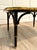 Chinoiserie English Faux Bamboo Black Lacquer & Gilt Coffee Table, Signed Zoltowski For Sale In Los Angeles - Image 6 of 15