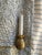 Traditional Vintage Brass Electric Candlestick Light With Brass Pineapple Base For Sale - Image 3 of 10