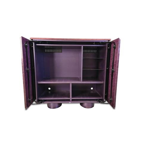 Giovanni Offredi Burl Bar Cabinet by Giovanni Offredi for Saporiti, 1970s For Sale - Image 4 of 13