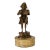 19th Century French Napoleonic Era Dressed Bronze Figurine For Sale