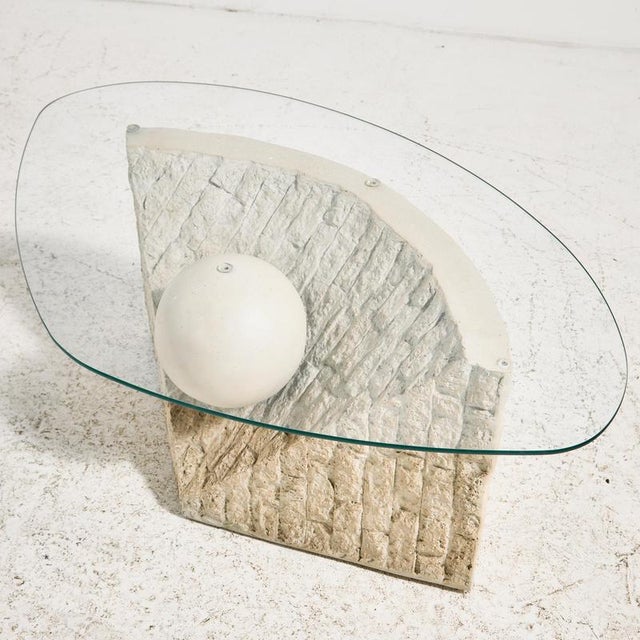 Fiberglass Coffee Table, 1980s For Sale - Image 4 of 12