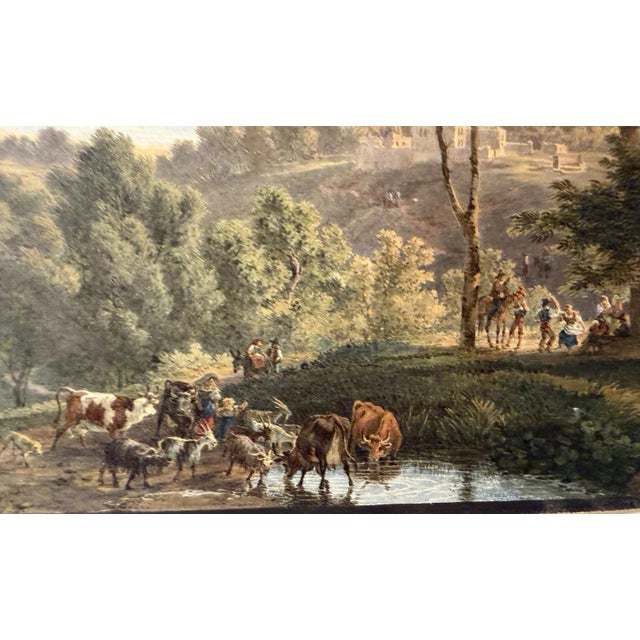 Karl-Erik Ekselius Karl Friedrich Johann von Müller, Campagna, Watercolor/Gouache For Sale - Image 4 of 13