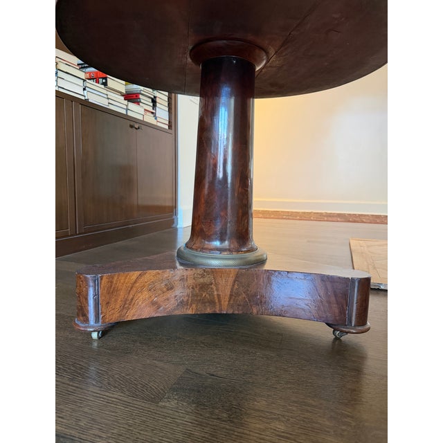 Early 19th Century Flame Mahogany Gueridon or Centre Table For Sale - Image 4 of 5