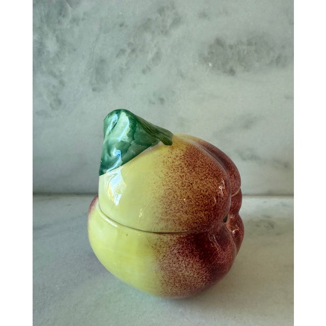 Mid 20th Century Set of 3 Italian Lidded Fruit Dishes For Sale - Image 5 of 13