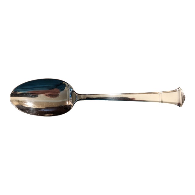Sterling Silver Tiffany "Windham" Serving Spoon Tablespoon, No Monogram For Sale