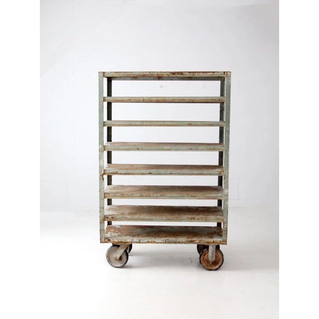 Vintage Industrial Shelving For Sale - Image 15 of 15