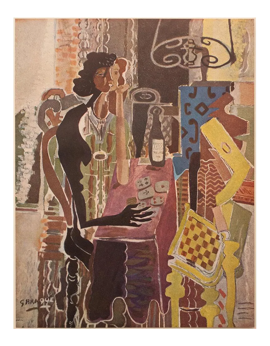 Paul Braque Epreuve d'artiste リトグラフ 1947 After Georges Braque 