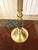 1980’s, Vintage, Polished Brass, Display/Pedestal Stand, Fluted Columns and a Stepped-Circular Base, Weighted, 28” Tall For Sale - Image 4 of 12