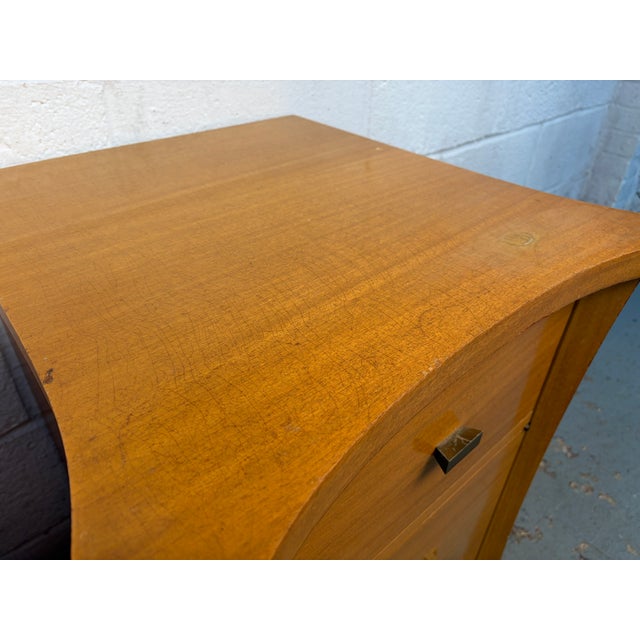 Pair of Unique Mid 20th Century Modern Nightstands For Sale - Image 4 of 13