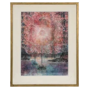 Bauhaus Watercolor by Henri Pfeiffer, 1928