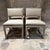 For your consideration, a vintage set of (4) Milo Baughman Parsons Dining Chairs, manufactured by Thayer Coggin. This...