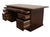 Brown Late 20th Century Kimball Furniture Solid Cherry Traditional Style 72" Executive Office Desk For Sale - Image 8 of 13