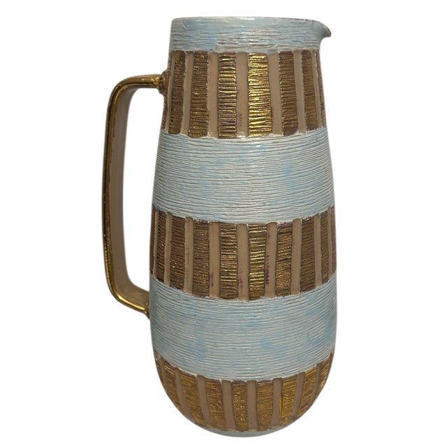 Mid-20th Century Ceramic Pitcher Titled 'Seta' by Aldo Londi For Sale In Birmingham - Image 6 of 12