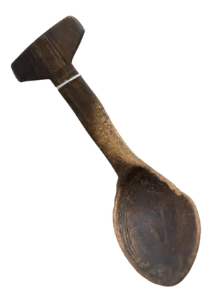 Vintage African Wooden Spoon