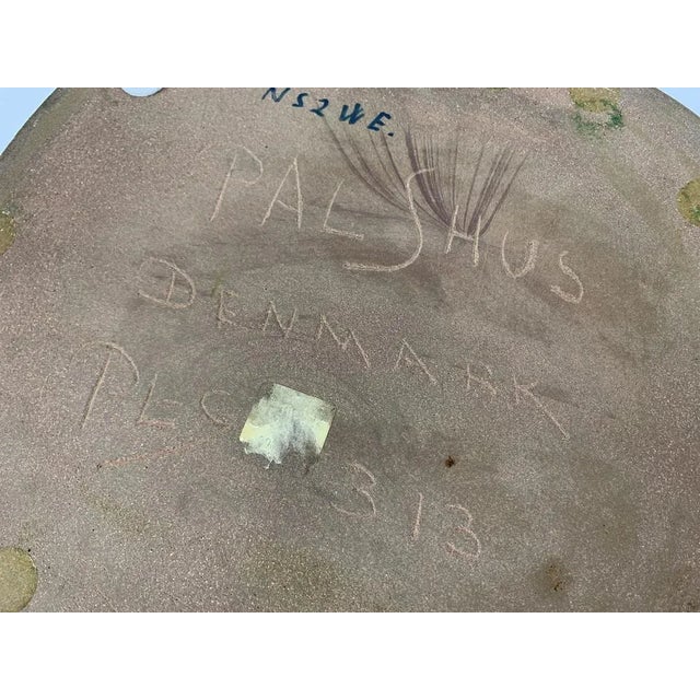 Large Danish Ceramic Dish Bowl by Per Linnemann-Schmidt for Palshus, 1960s For Sale - Image 11 of 12