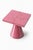 Green Popzlle Side Table in Pink Lacquer by Alexandre Ligios For Sale - Image 8 of 11