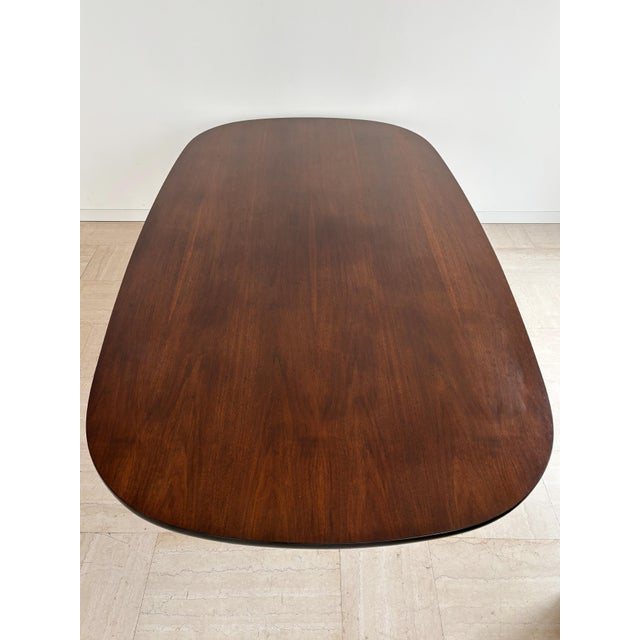 Herman Miller Large Wood and Aluminum Table by Charles & Ray Eames for Herman Miller, 1960s For Sale - Image 4 of 18