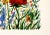 Red Giclee Print Watercolor Painting “Bees Garden” For Sale - Image 8 of 11