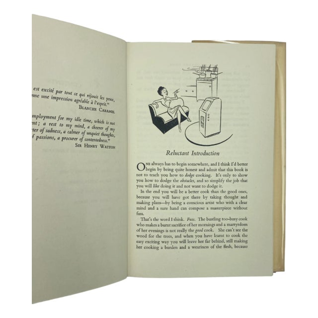 The Reluctant Cook by Ethelind Fearon 1957 Hardcover Book For Sale - Image 9 of 12