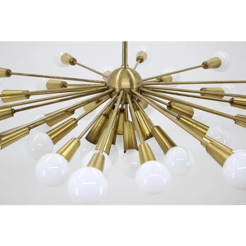 Large Mid-Century Modern Sputnik Pendant Light, 1960s For Sale - Image 4 of 18
