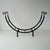 Mid to Late 20th Century Forged Wrought Iron Log Holder For Sale In New York - Image 6 of 9