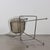 Vintage Stool in Metal and Leatherette, Italy, 1970s For Sale - Image 9 of 11
