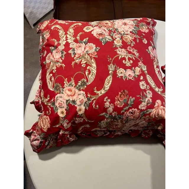 Ralph Lauren Queen Bed Set/Ensemble - 4 Piece Set For Sale - Image 9 of 12