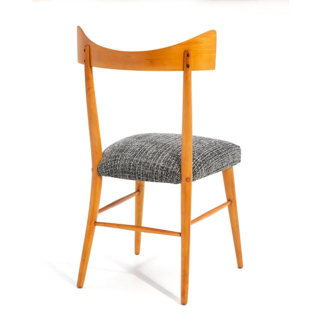 Winchendon Furniture “Planner Group” Paul McCobb Winchendon Furniture Planner Group #1534 Bowtie Dining Side Chair For Sale - Image 4 of 12