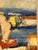 Abstract Harbour Motif, 1950s, Oil on Canvas, Framed For Sale - Image 15 of 16