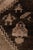 Vintage Circa 1940 Brown Turkish Oushak Hand Knotted Wool Runner 3ft 11in X 15ft 1in For Sale - Image 12 of 18