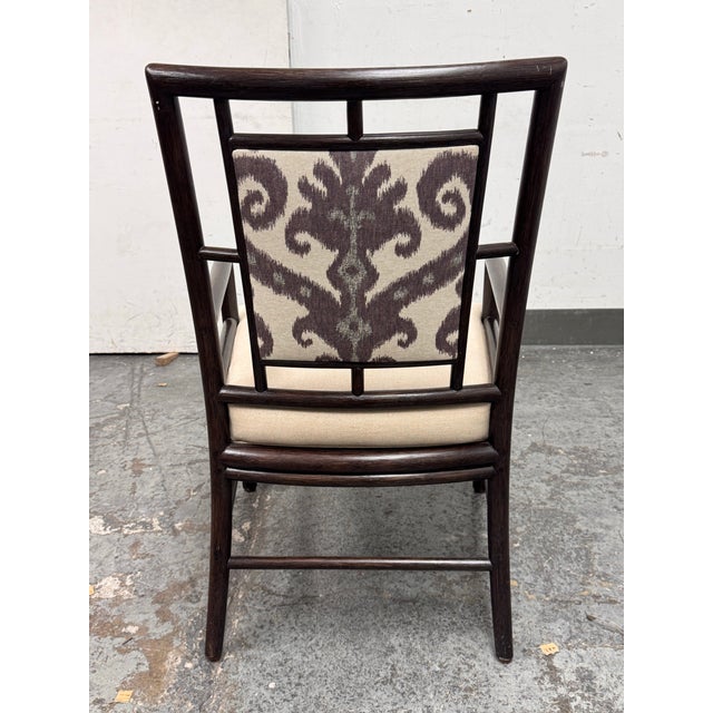 Early 21st Century McGuire Furniture Asian Modern Armchair For Sale - Image 5 of 12