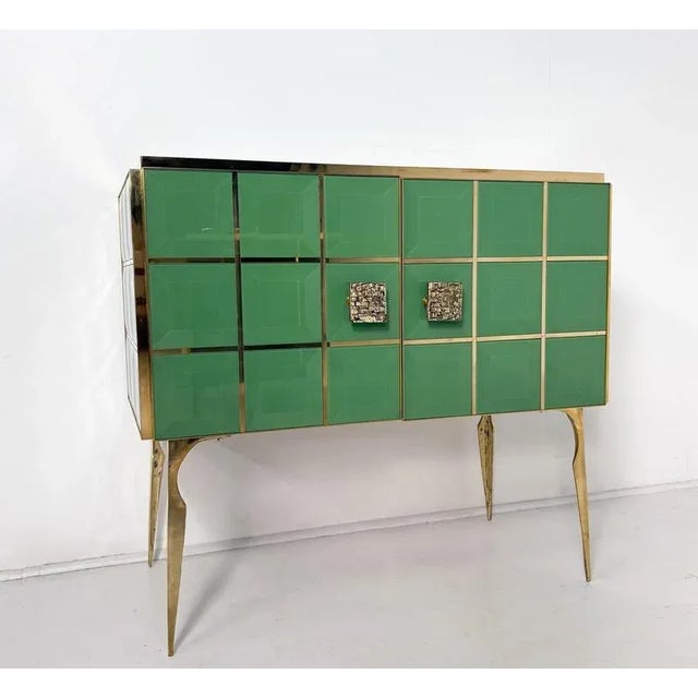 Wood Chest in Wood and Glass For Sale - Image 7 of 7