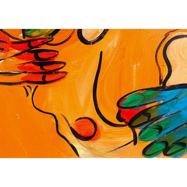 Peter Robert Keil, Woman with Blue Eyes, 1985, Oil on Board For Sale - Image 12 of 15