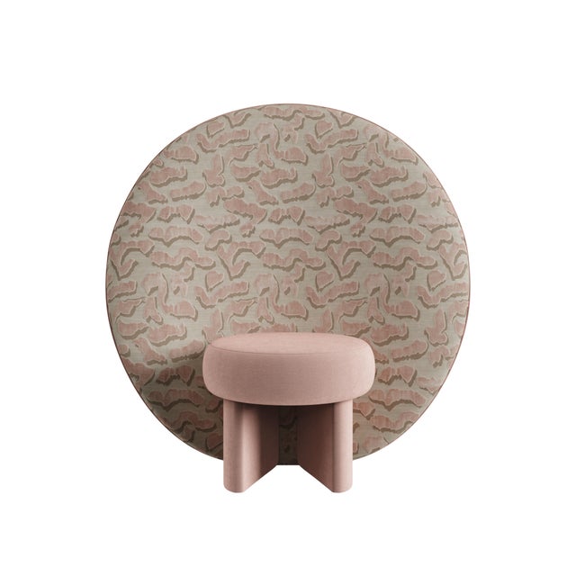 Solène Lounge Chair in Velvet from Ottiu For Sale - Image 6 of 18