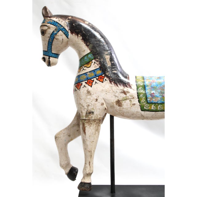 1960s Carousel Horse on Formica Base For Sale - Image 11 of 16