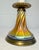 American Vintage Tiffany Studios Hand Blown Favrille Lustre Glass Electric Table Lamp For Sale - Image 3 of 9